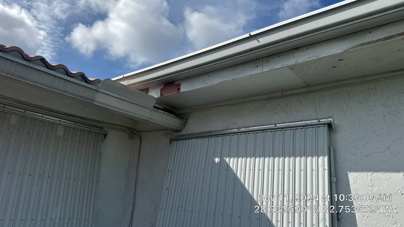 completed roofing project in New Port Richey FL