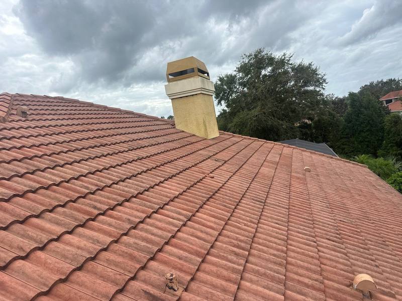 residential tile roof replacement by Hloska Roofing in Lutz