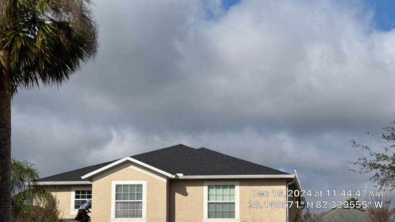 completed roofing project in Tampa FL
