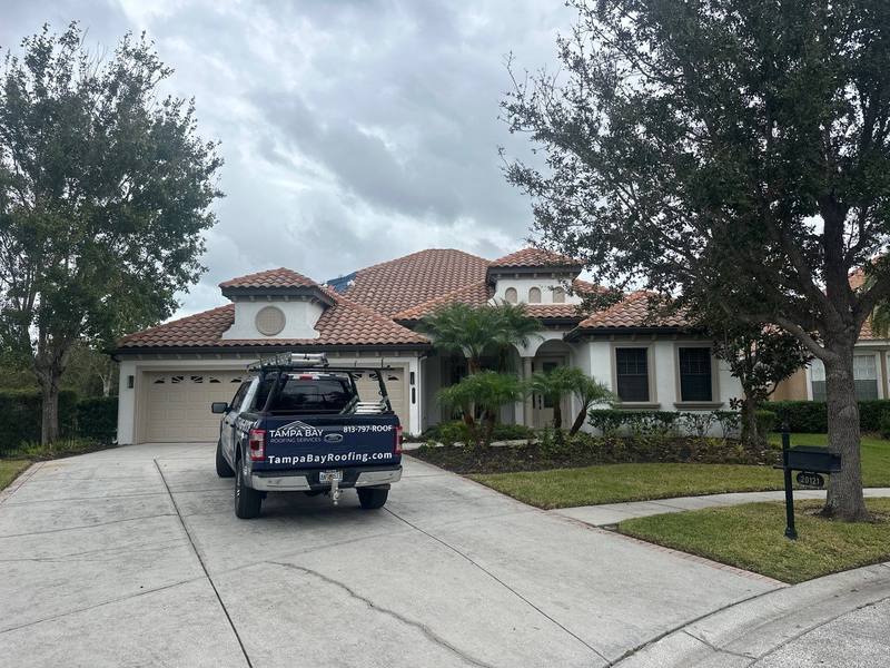 residential roof repair by Hloska Roofing in Tampa