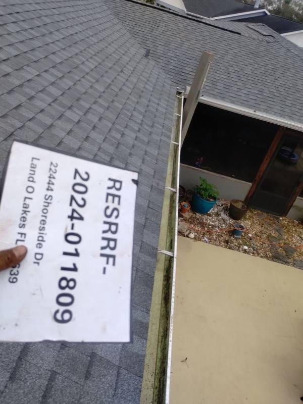 residential shingle roof replacement by Hloska Roofing in Land O Lakes