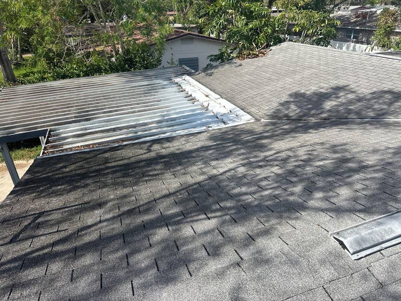completed roofing project in Pinellas Park FL