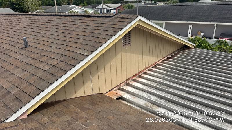roofing project near Ravencroft Dr. in Tampa