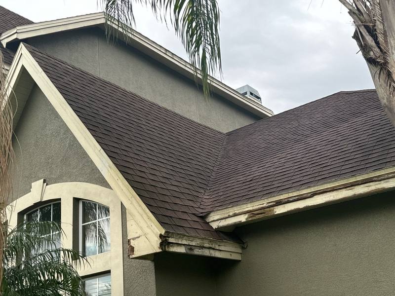 residential roof repair by Hloska Roofing in Dade City