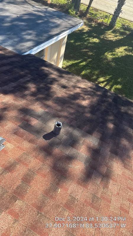 residential roof repair by Hloska Roofing in Tampa