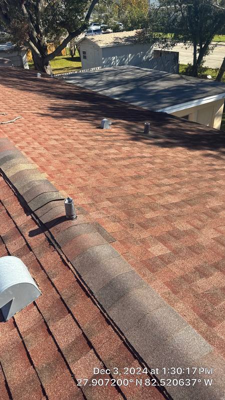 roofing project near W Bay Court Ave in Tampa