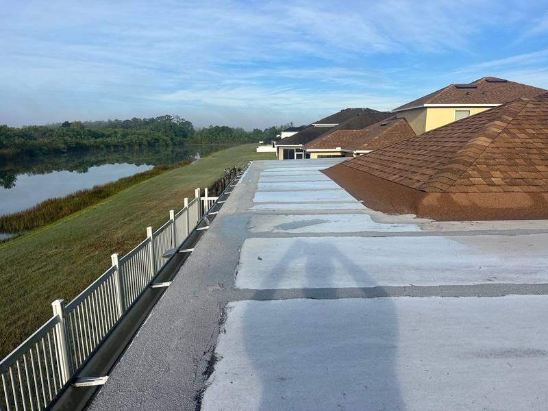 residential roof repair by Hloska Roofing in Land O' Lakes