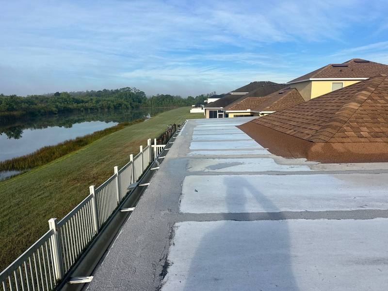 residential roof repair by Hloska Roofing in Land O' Lakes