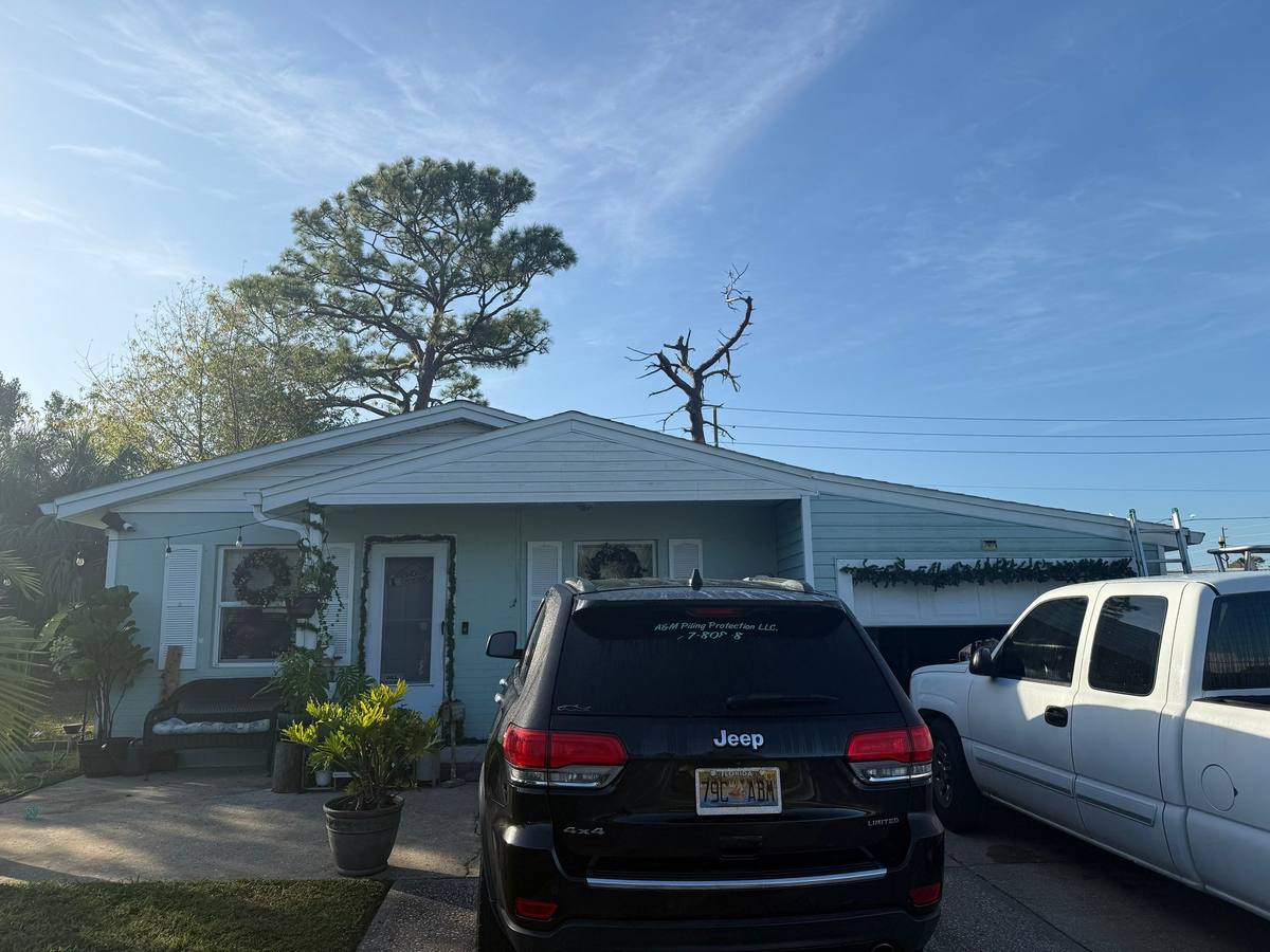 shingle roof replacement in Port Richey, Florida