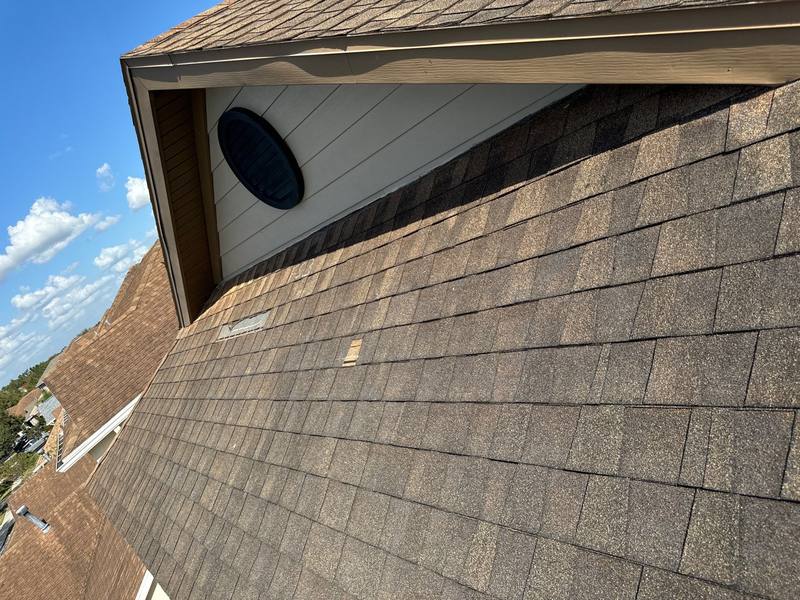 completed roofing project in Tampa FL