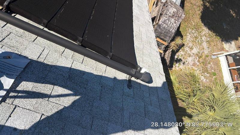 residential roof repair by Hloska Roofing in Tarpon Springs