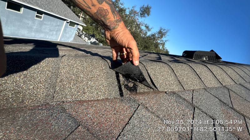 completed roofing project in Tampa FL
