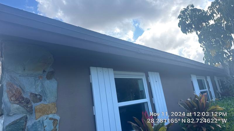 completed roofing project in Port Richey FL
