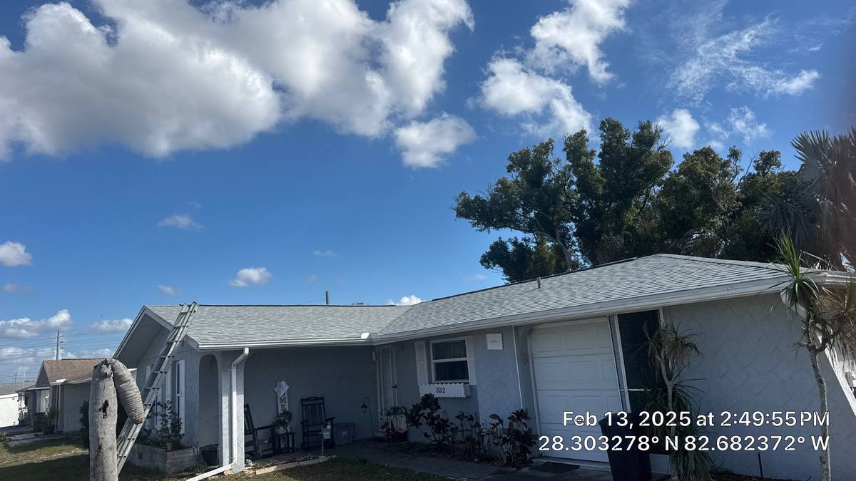 shingle roof replacement in Port Richey, Florida