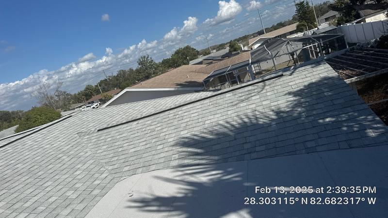roofing project near Valmy Ln in Port Richey