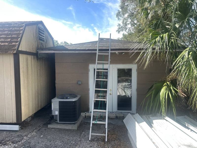 roofing project near Cleveland St in Clearwater