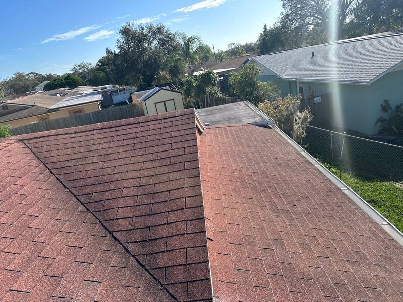 shingle roof replacement in Holiday, Florida