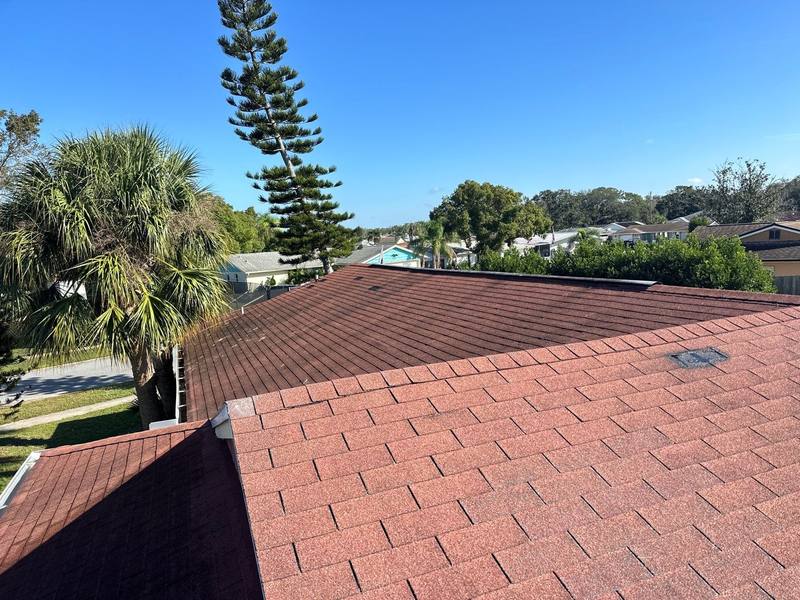 residential shingle roof replacement by Hloska Roofing in Holiday