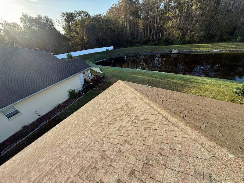 completed roofing project in New Port Richey FL