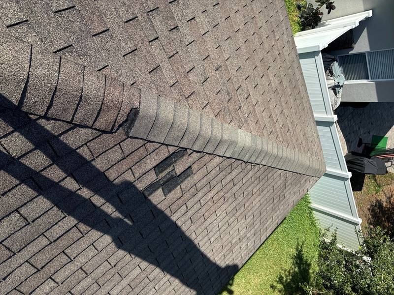residential roof repair by Hloska Roofing in Wesley Chapel