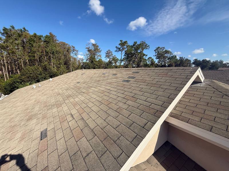 completed roofing project in Hudson FL