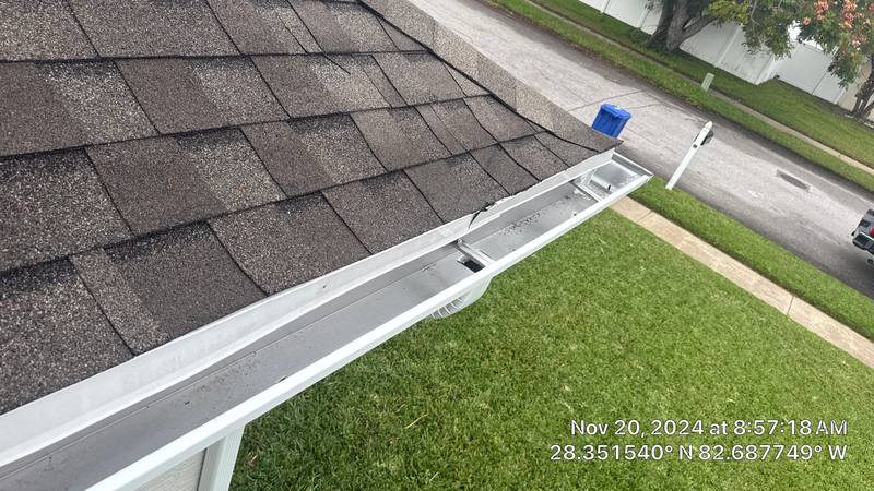 completed roofing project in Hudson FL