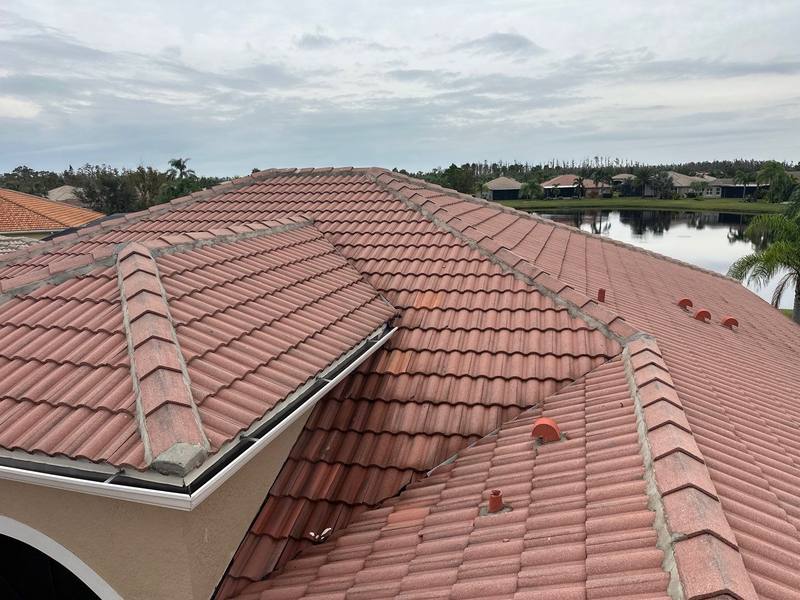 residential tile roof replacement by Hloska Roofing in Wimauma