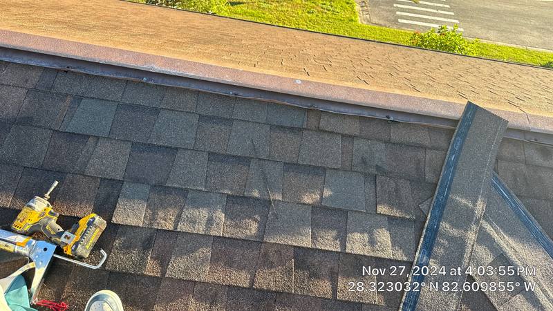 residential roof repair by Hloska Roofing in New Port Richey
