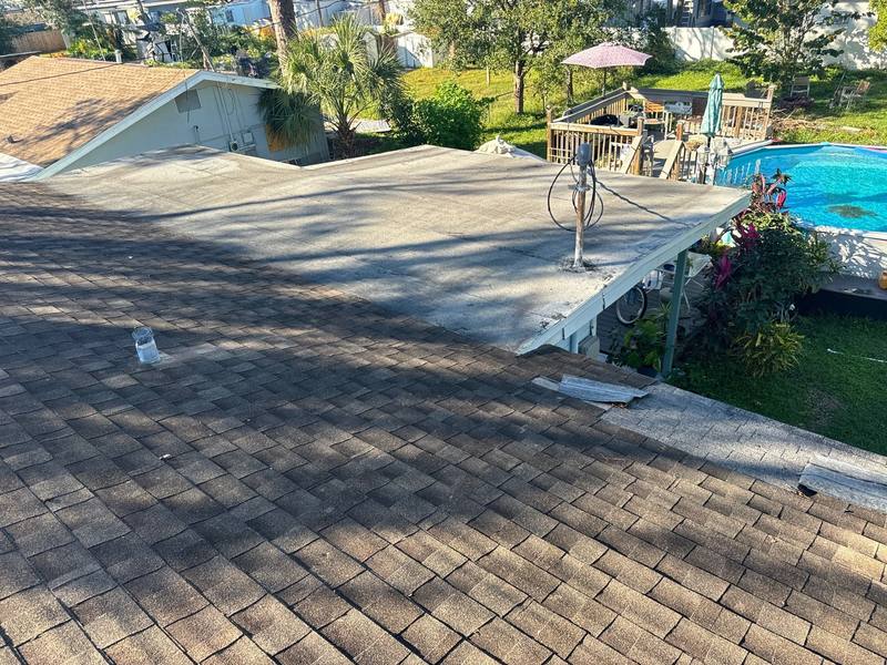residential shingle roof replacement by Hloska Roofing in Largo