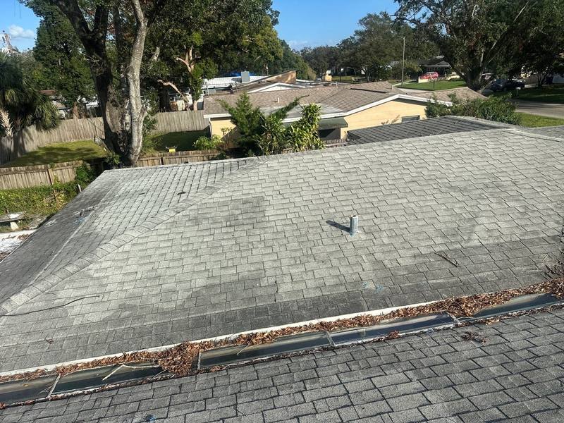 completed roofing project in Tampa FL