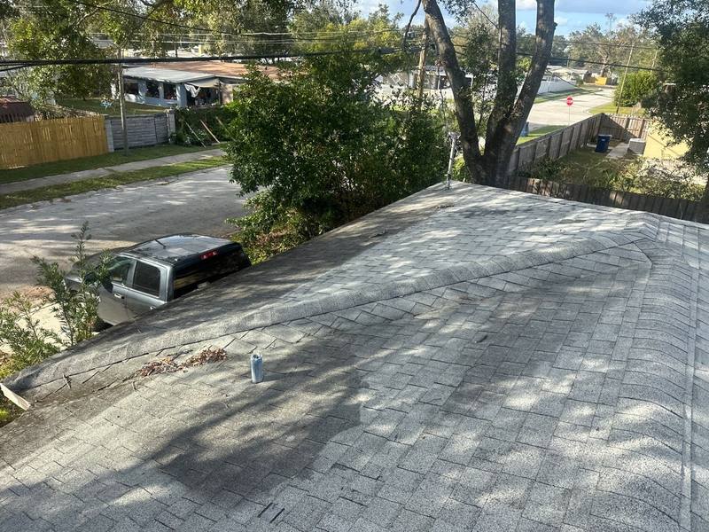 roofing project near W Louisiana Ave in Tampa