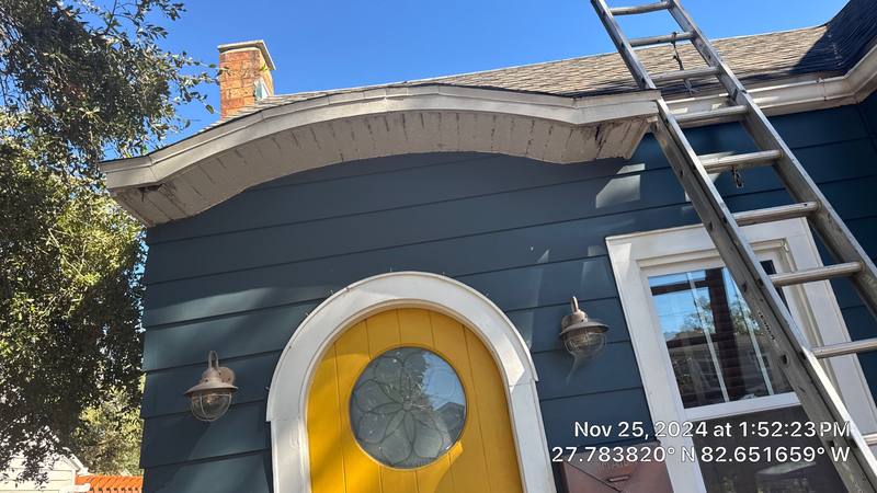 completed roofing project in St. Petersburg FL
