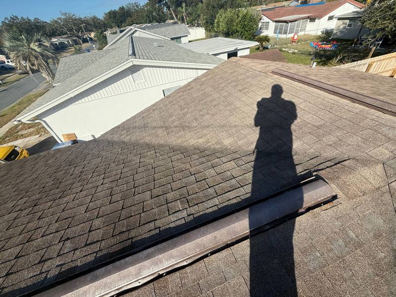 residential shingle roof replacement by Hloska Roofing in New Port Richey