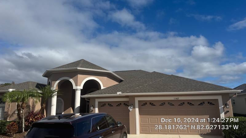 roofing project near Spring Oak Trail in Wesley Chapel