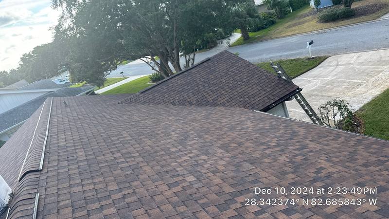 residential shingle roof replacement by Hloska Roofing in Hudson
