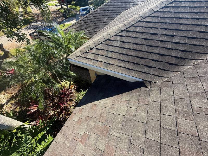 completed roofing project in Tampa FL