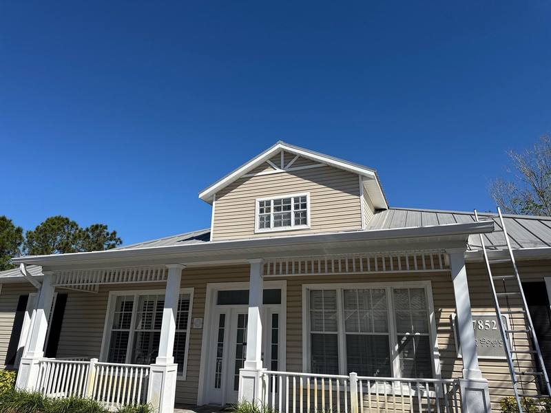 completed roofing project in Lutz FL