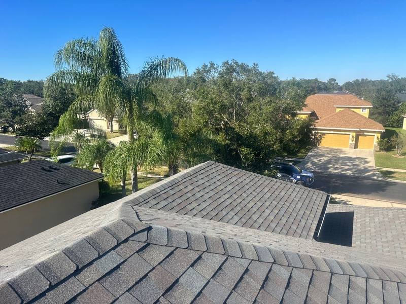 completed roofing project in Tampa FL