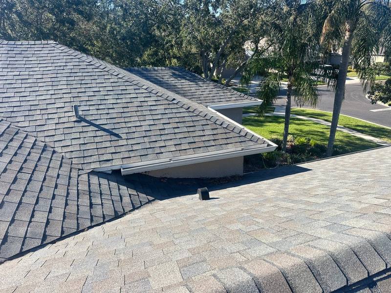 residential roof replacement by Hloska Roofing in Tampa