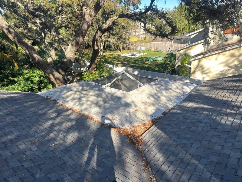 residential roof replacement by Hloska Roofing in Tampa