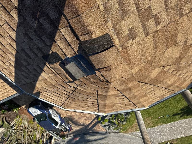 residential roof replacement by Hloska Roofing in St. Petersburg