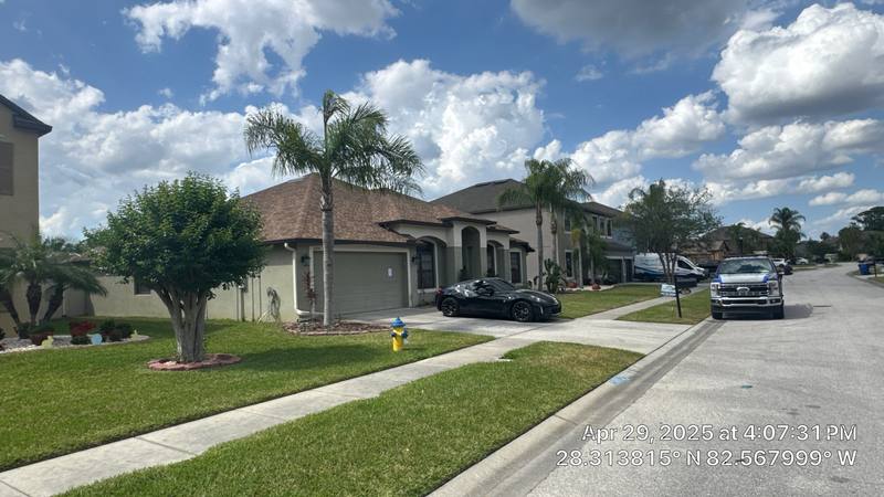 residential shingle roof replacement by Hloska Roofing in Land O Lakes