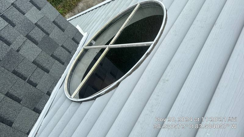 completed roofing project in New Port Richey FL