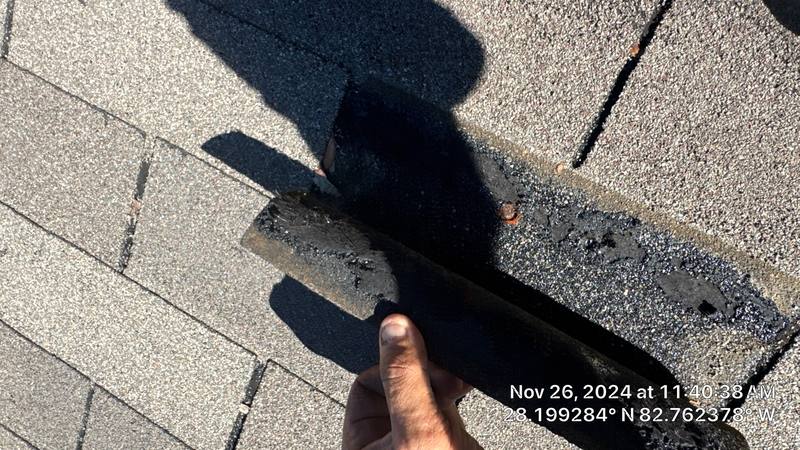 residential roof repair by Hloska Roofing in Holiday
