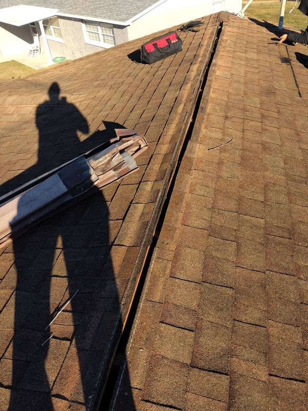 completed roofing project in New Port Richey FL