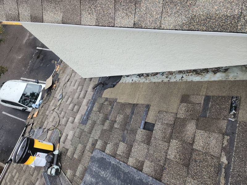 residential roof repair by Hloska Roofing in Largo