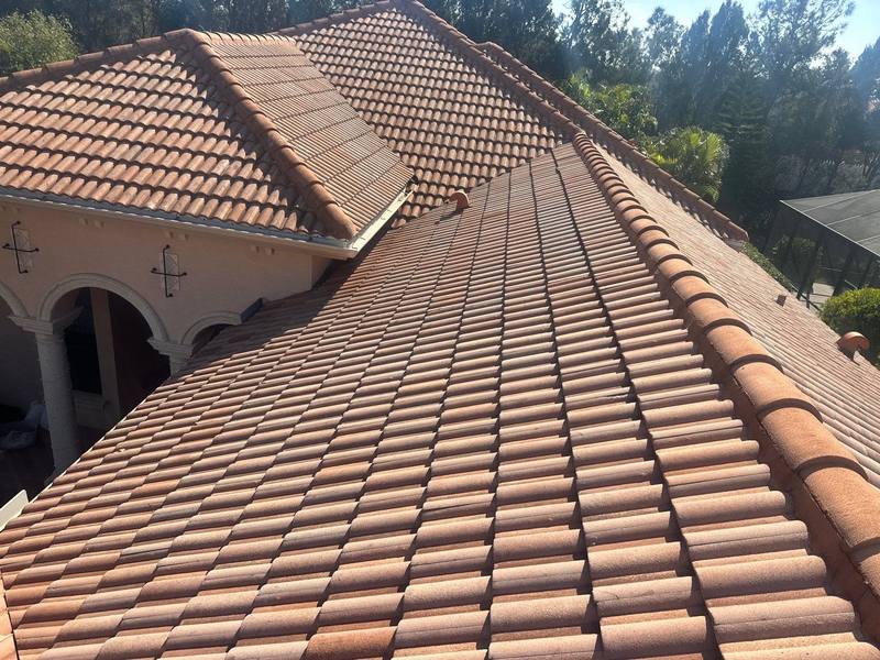 completed roofing project in Lakewood Ranch FL
