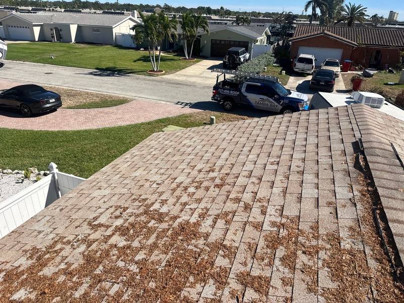 completed roofing project in Seminole FL