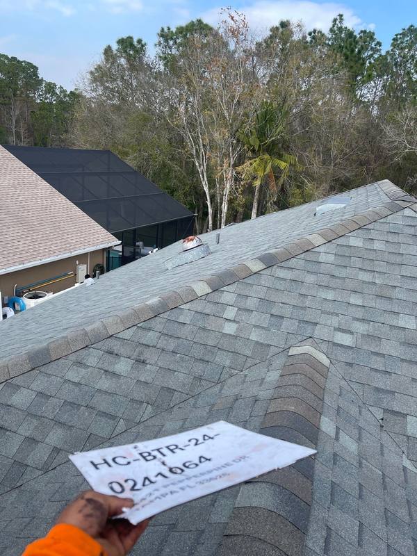 roofing project near Pepperpine Dr in Tampa