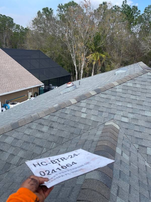 roofing project near Pepperpine Dr in Tampa